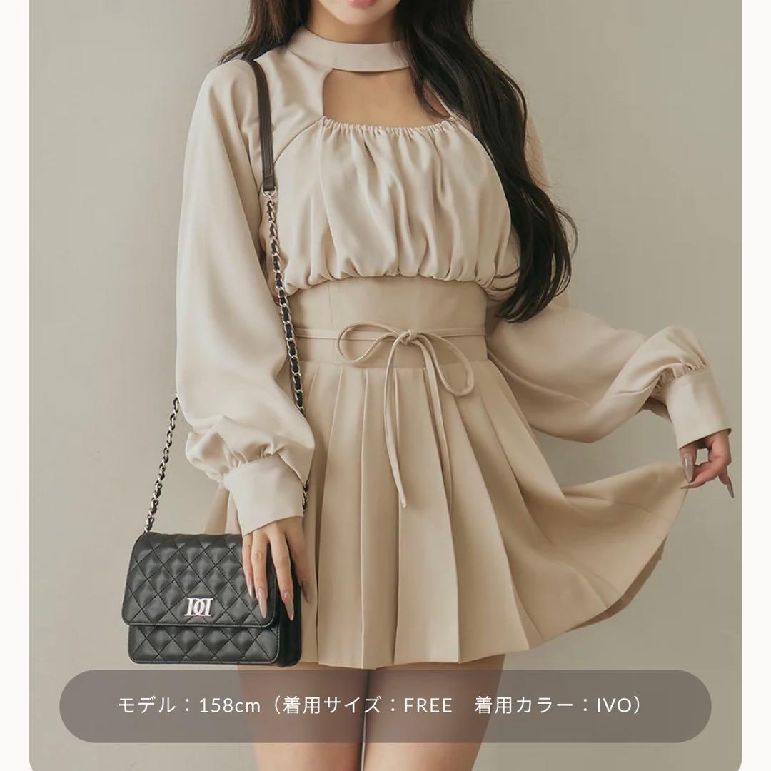 【本日限定値下げ】Darich ドッキングコルセットプリーツミニワンピース