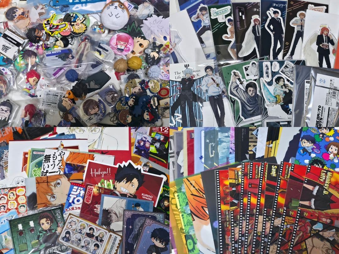 まとめ売り ノンジャンル 少年ジャンプ 250点以上 120サイズ グッズ 大量