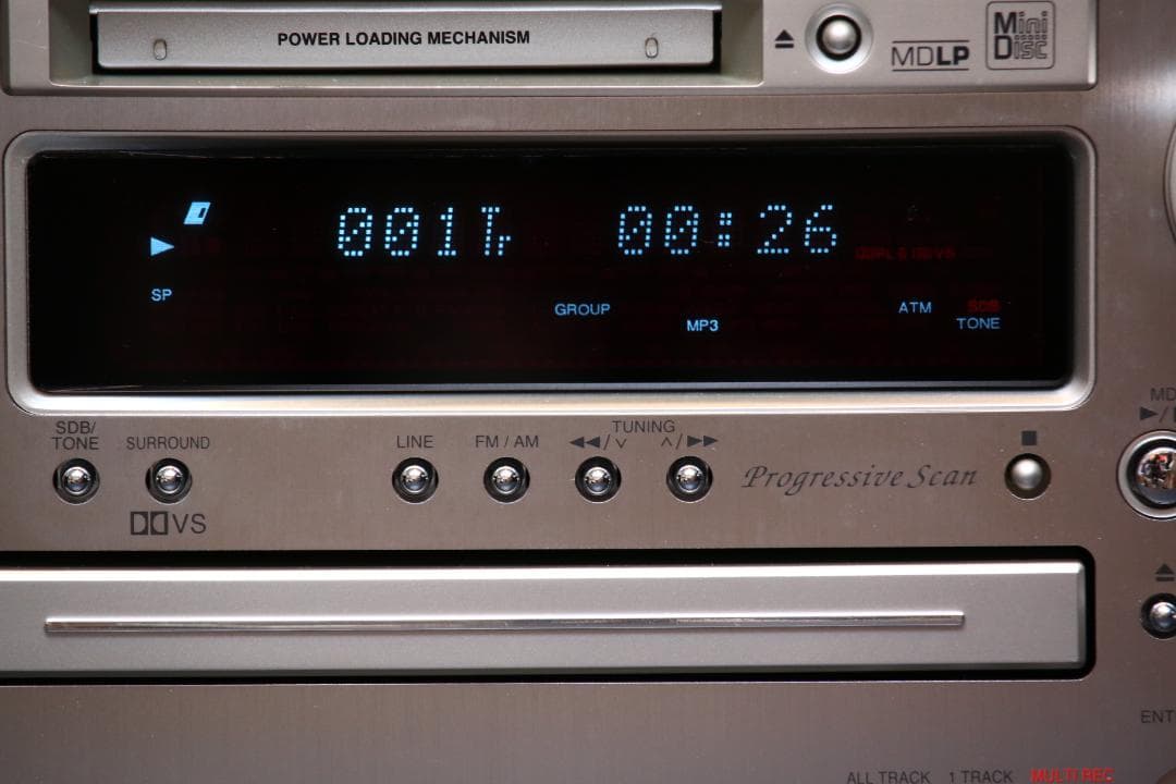 DENON D-ME55DV CD/DVD/MD/TUNER/AMP　ミニコンポ