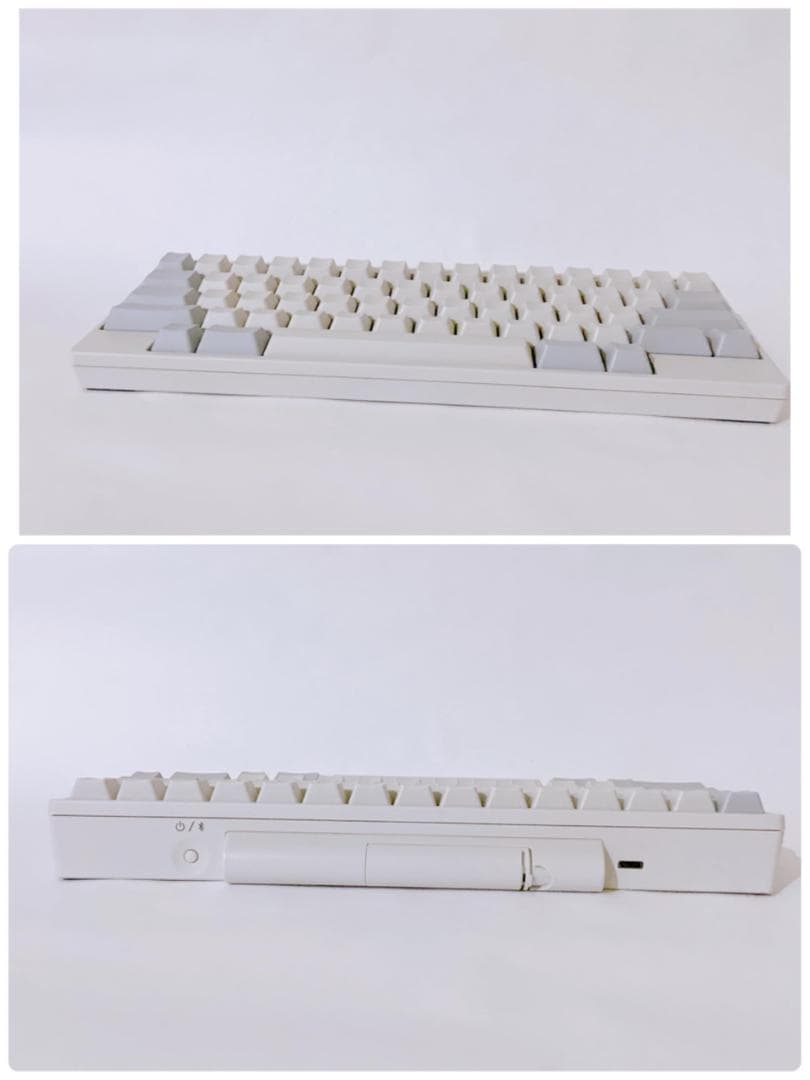 PFU HHKB Type-S 無刻印／白（英語配列）