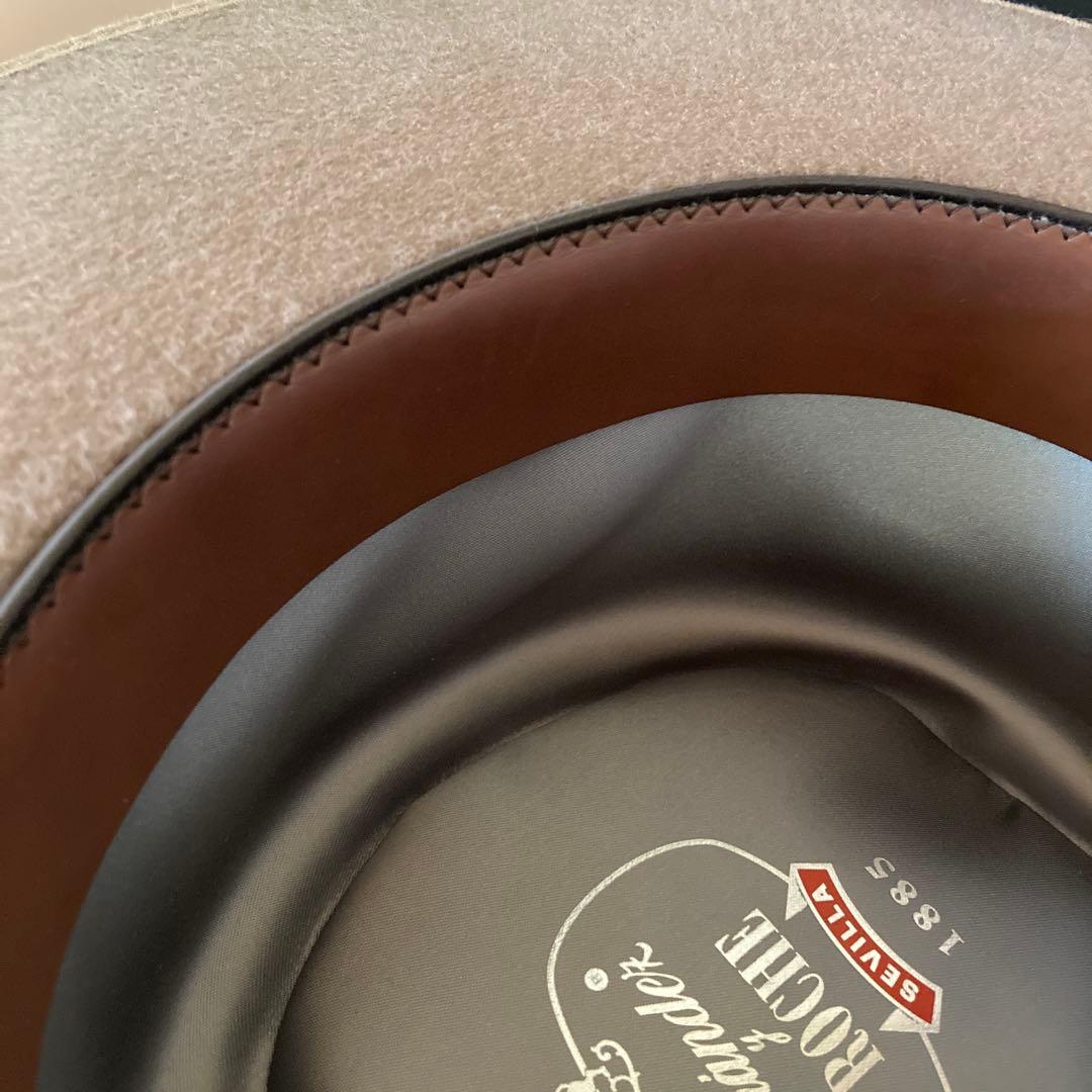 フラメンコ コルドベス 帽子 Fernandéz Roche ベージュ 55号