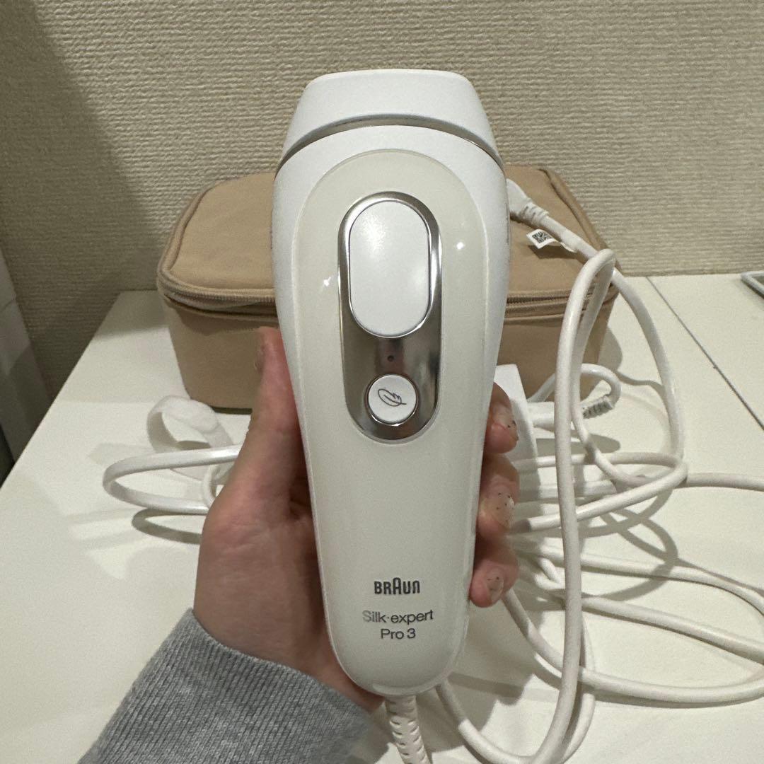 Braun Silk-expert Pro 3 脱毛器 収納ケース付き