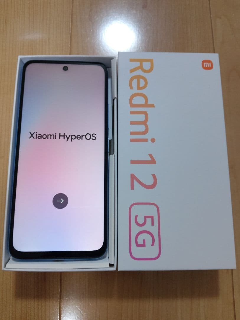 Redmi 12 5G（XIG03）スカイブルー｜SIMフリー