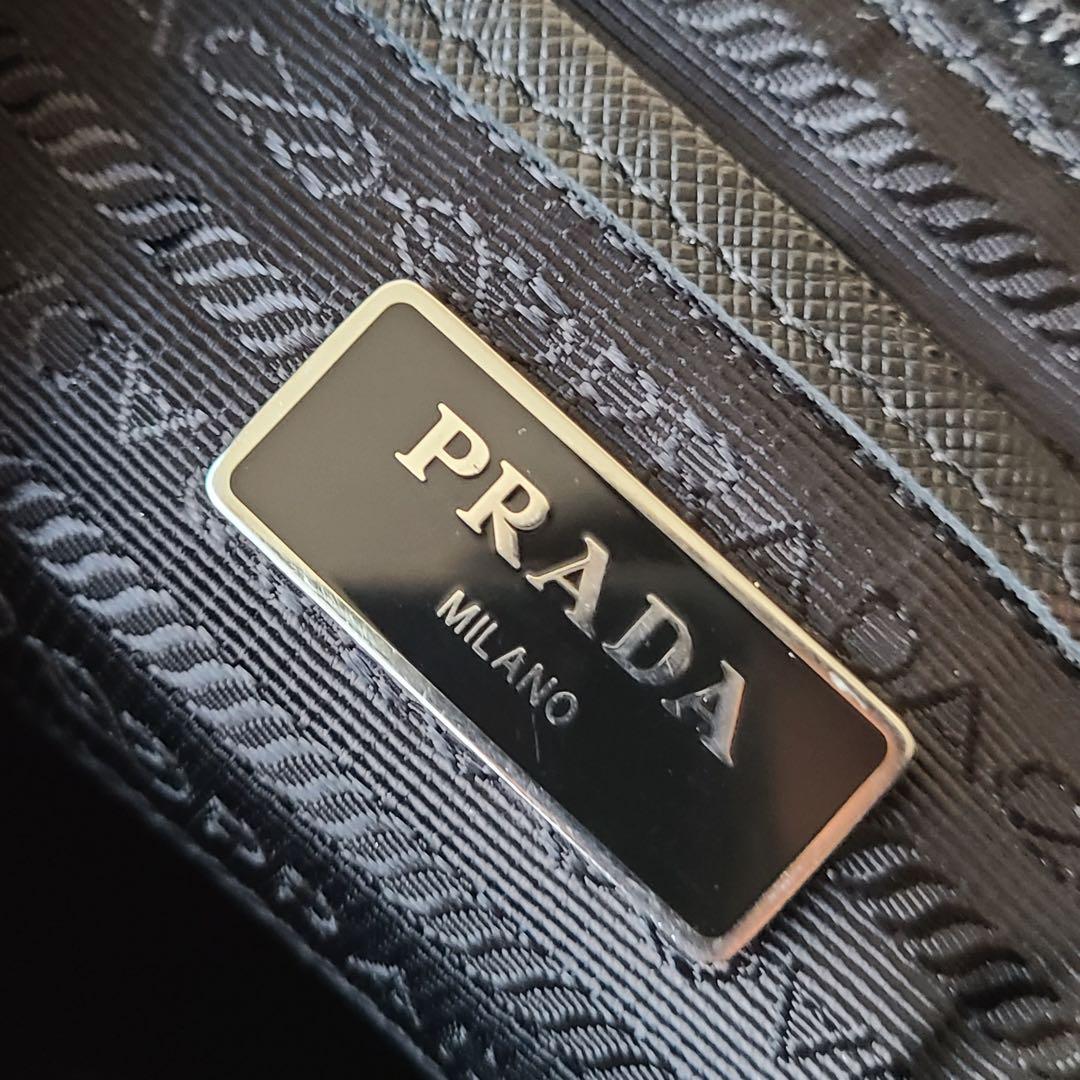 現行品 PRADA re-nylon ポーチ付きバックパック 黒