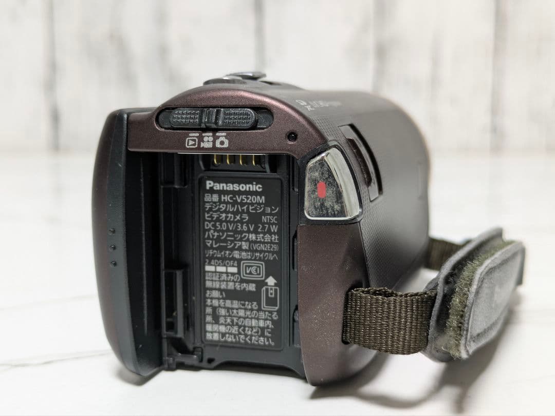 Panasonic　HC-V520M　Wi-Fi機能付き