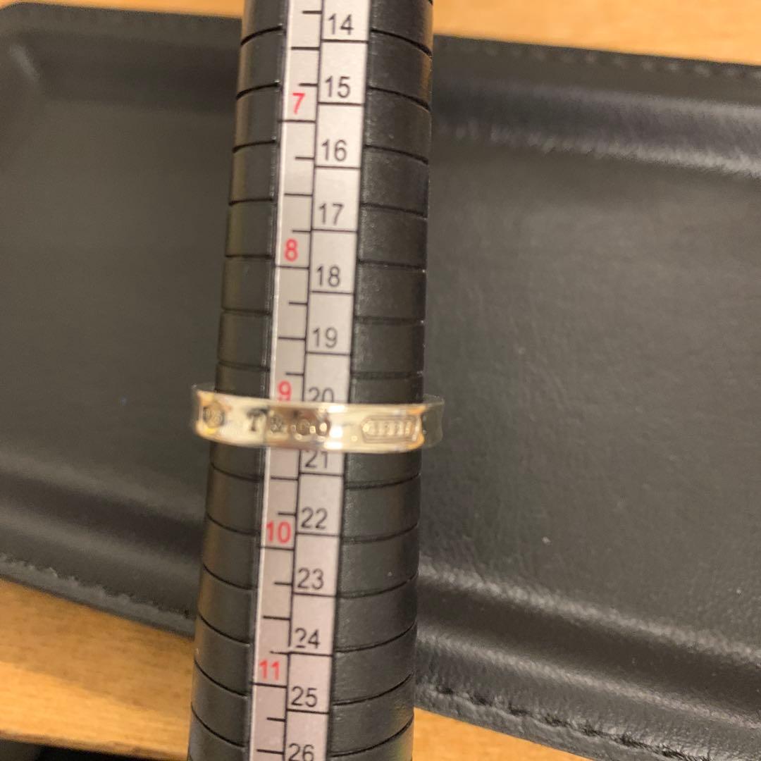 20号　TIFFANY　1837　リング　指輪　ティファニー