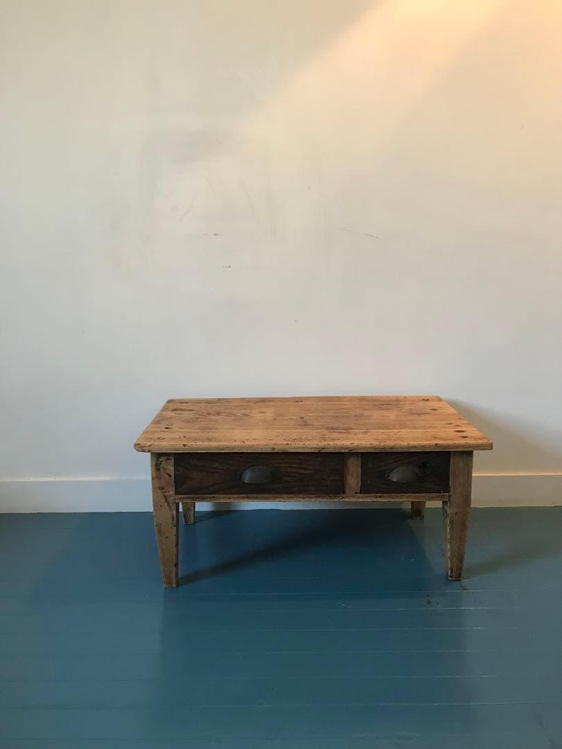 昭和レトロなスモールデスク　古家具　古道具