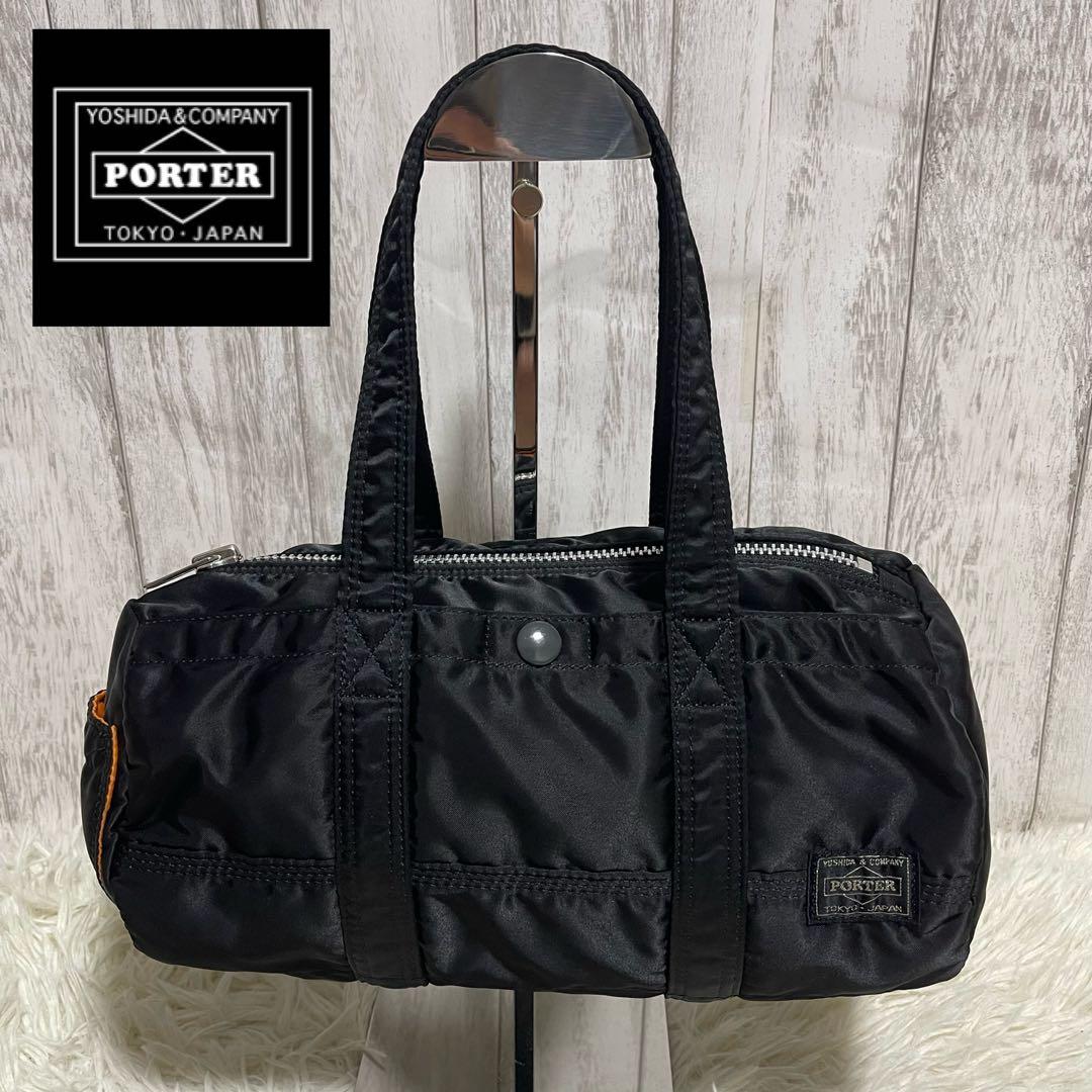 まっちゃポーター PORTER タンカー ミニボストン ダッフルバッグ 黒