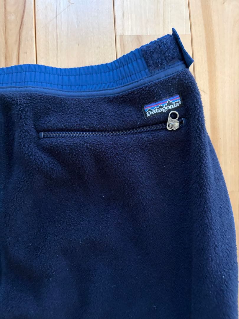 極美品90s ヴィンテージ パタゴニア シンチラ フリース パンツ サイドジップ