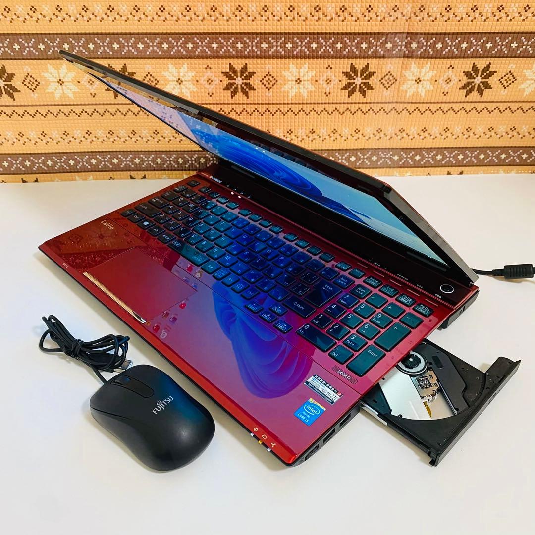 Y977 NECノートパソコン WEBカメラi5メモリ8G高速SSD Win11