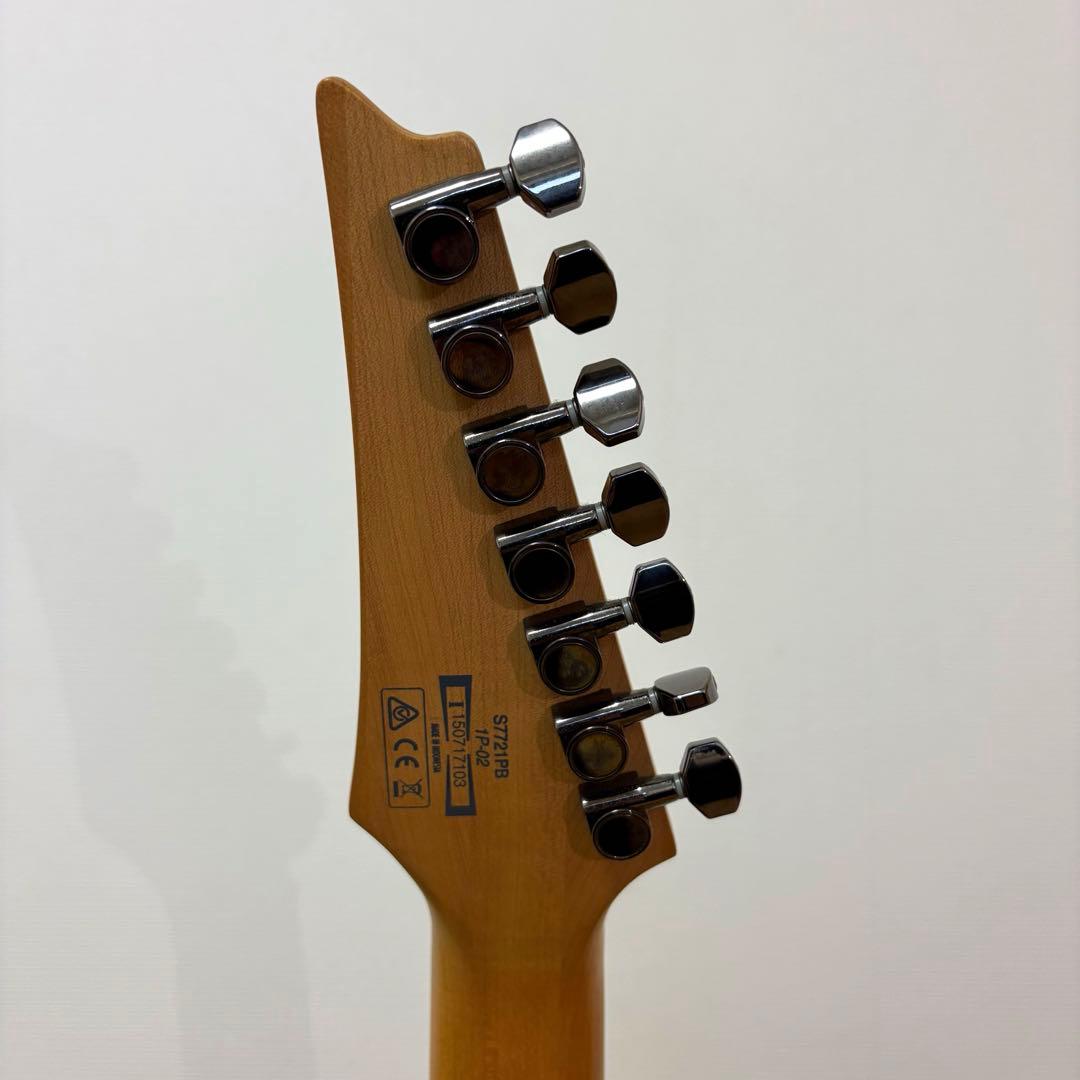 r*n様 Ibanez S7721PB Sシリーズ 7弦ギター