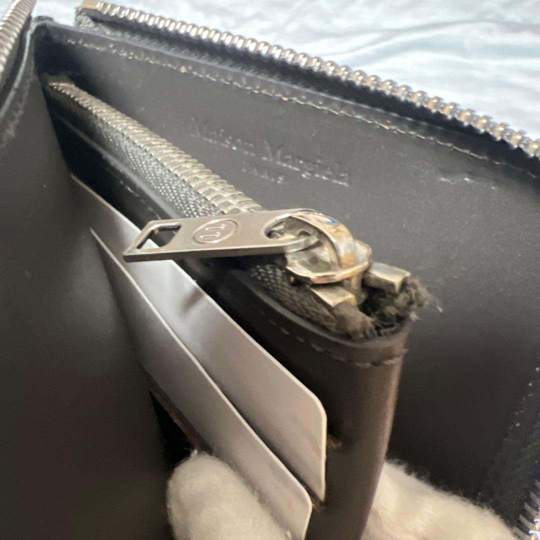 正規品✨美品箱付きMaison Margiela グレー レザー ケース