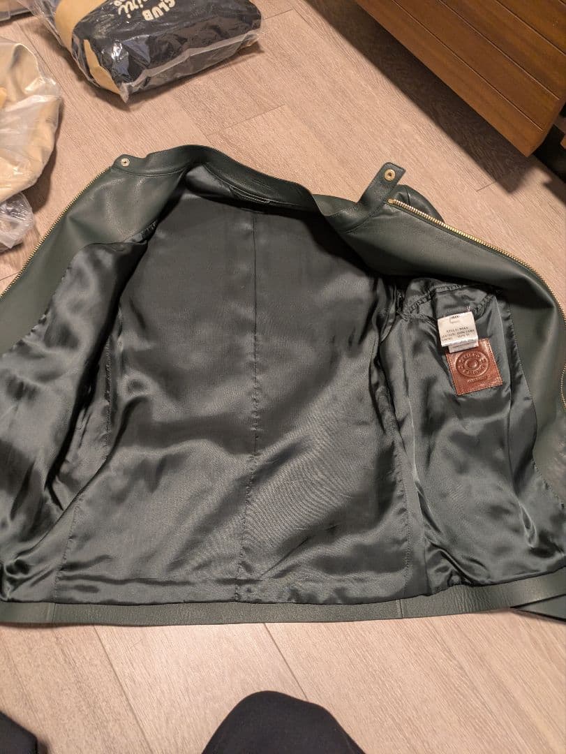 calibro 12/カリブロ　max シングルライダースジャケット48