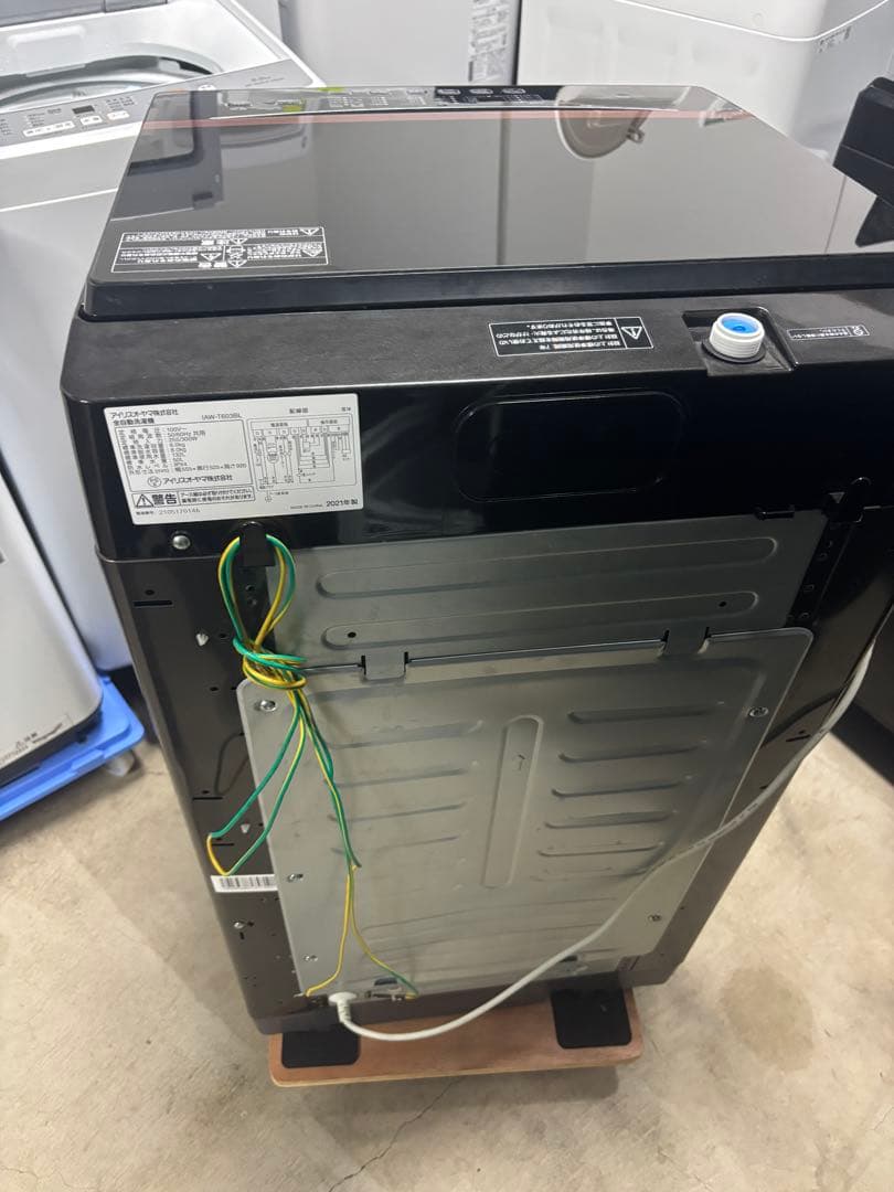 IAW-T603BL 洗濯機 6kg 黒 アイリスオーヤマ　2021年製T