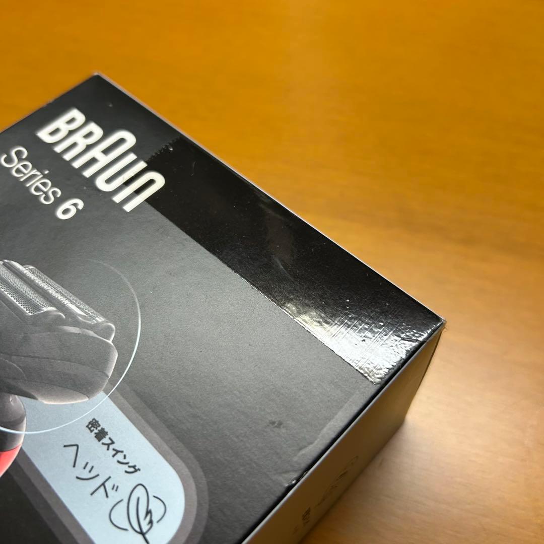 ブラウン 密着シリーズ6 充電式シェーバー レッド 60-R4200CS