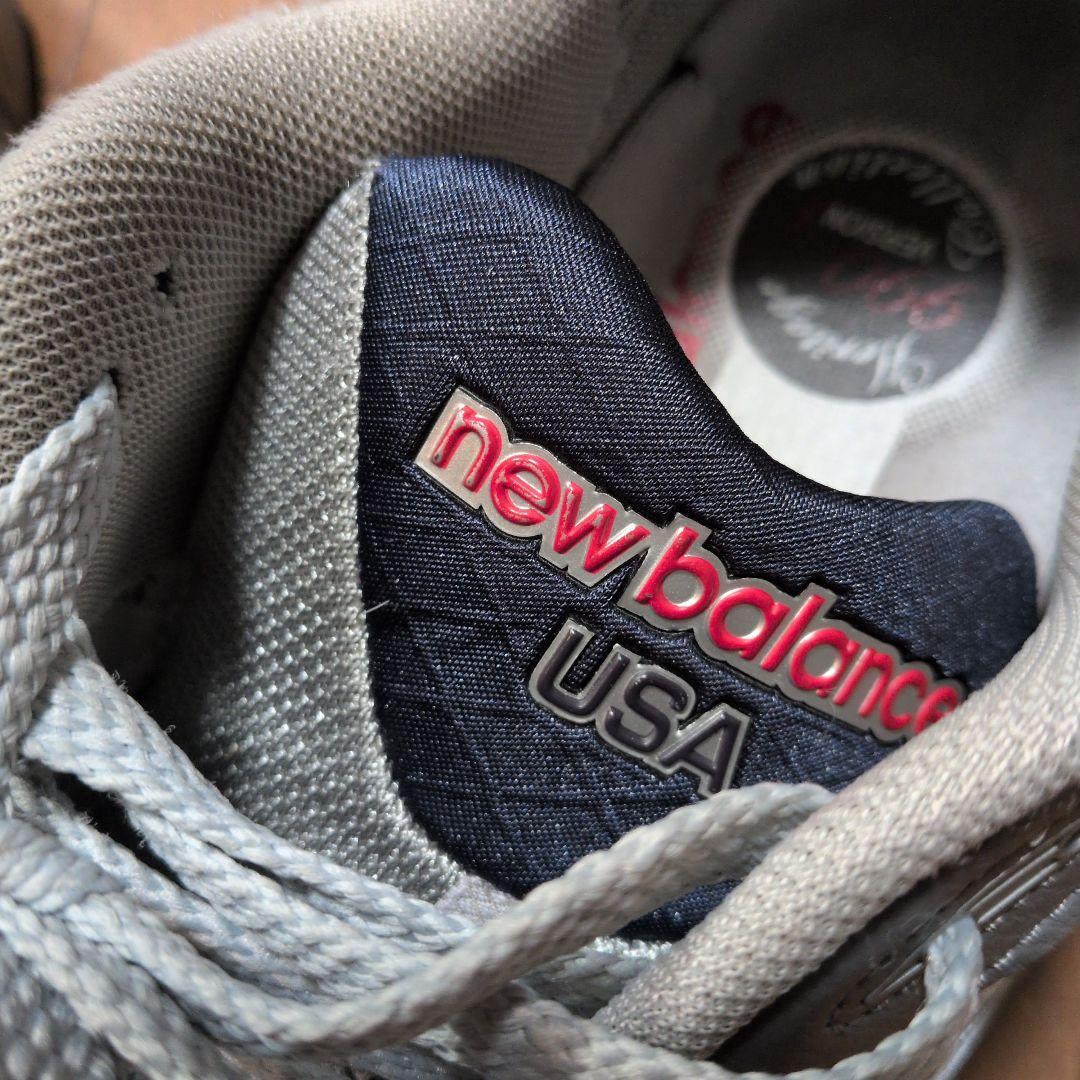 New Balance スニーカー グレー/ベージュ