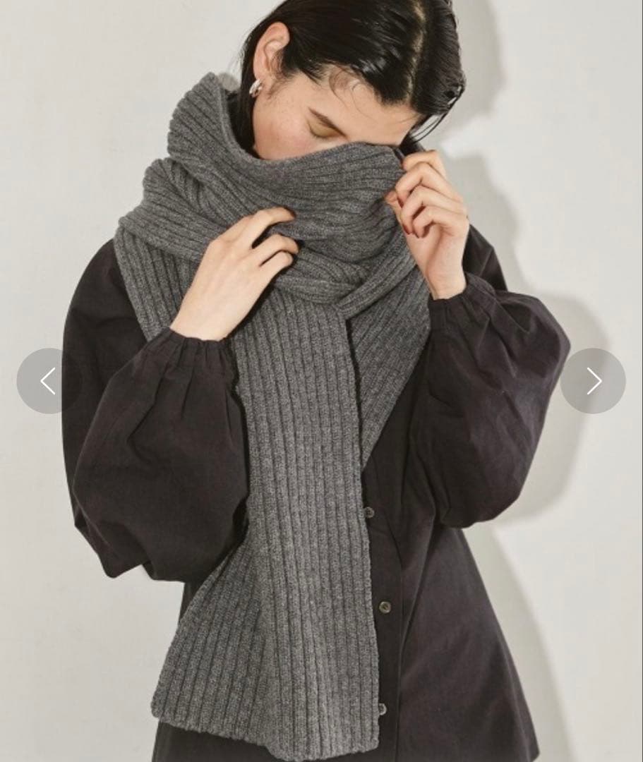 TODAYFUL ウールリブストール