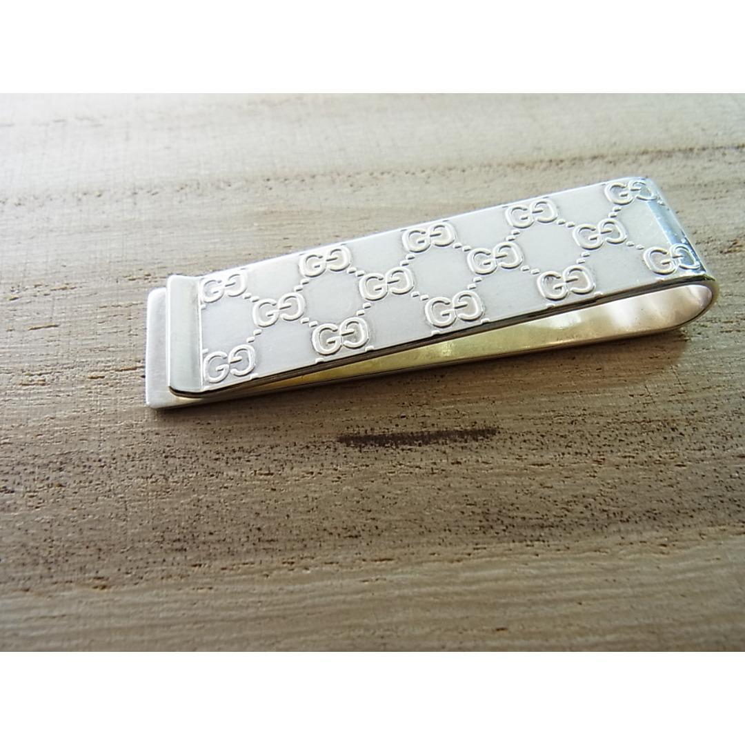 ◎正規品GUCCI グッチ GG マネークリップ スターリングシルバー925