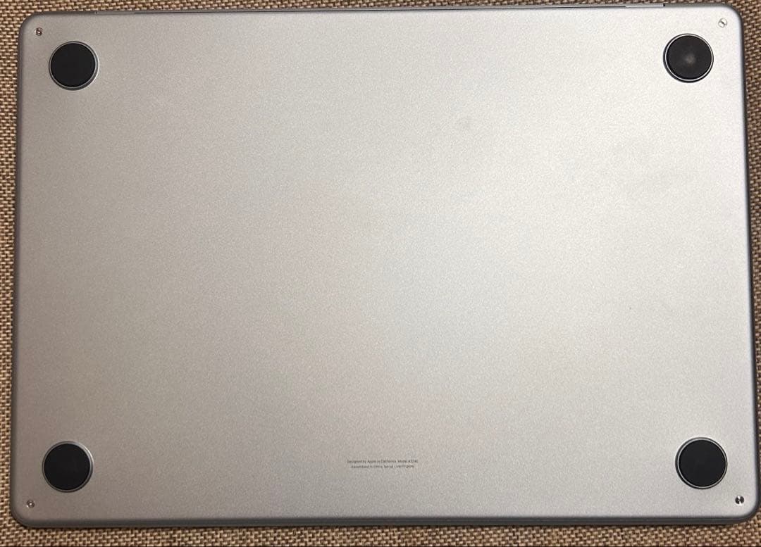 MacBook air M4 スカイブルー SSD:512GB メモリ:16GB