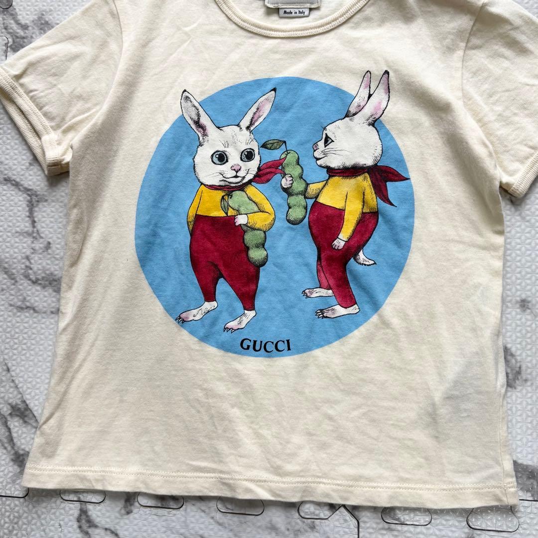 美品✨GUCCI×ヒグチユウコ うさぎ アニマル 半袖 Tシャツ 36m
