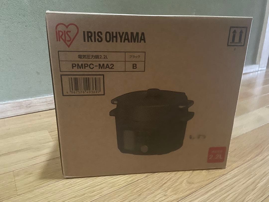 IRIS OHYAMA 電気圧力鍋 PMPC-MA2 2.1L ブラック