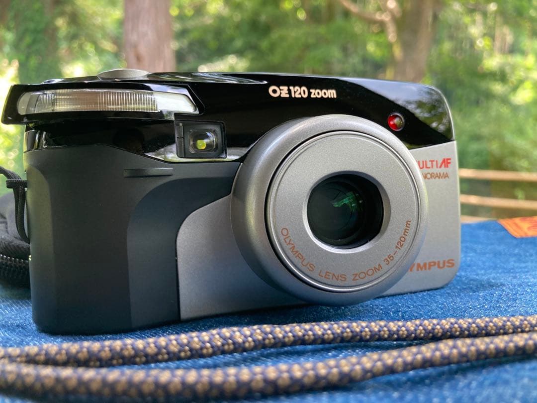 フィルムカメラ入門に★オリンパス oz120zoom★超美品＊完動品＊初期保証付
