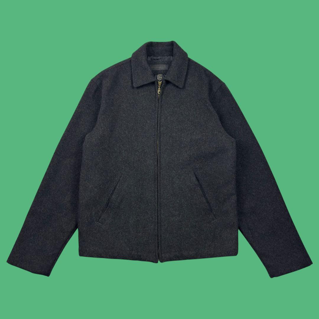 00s Banana Republic ウール ジップブルゾン S