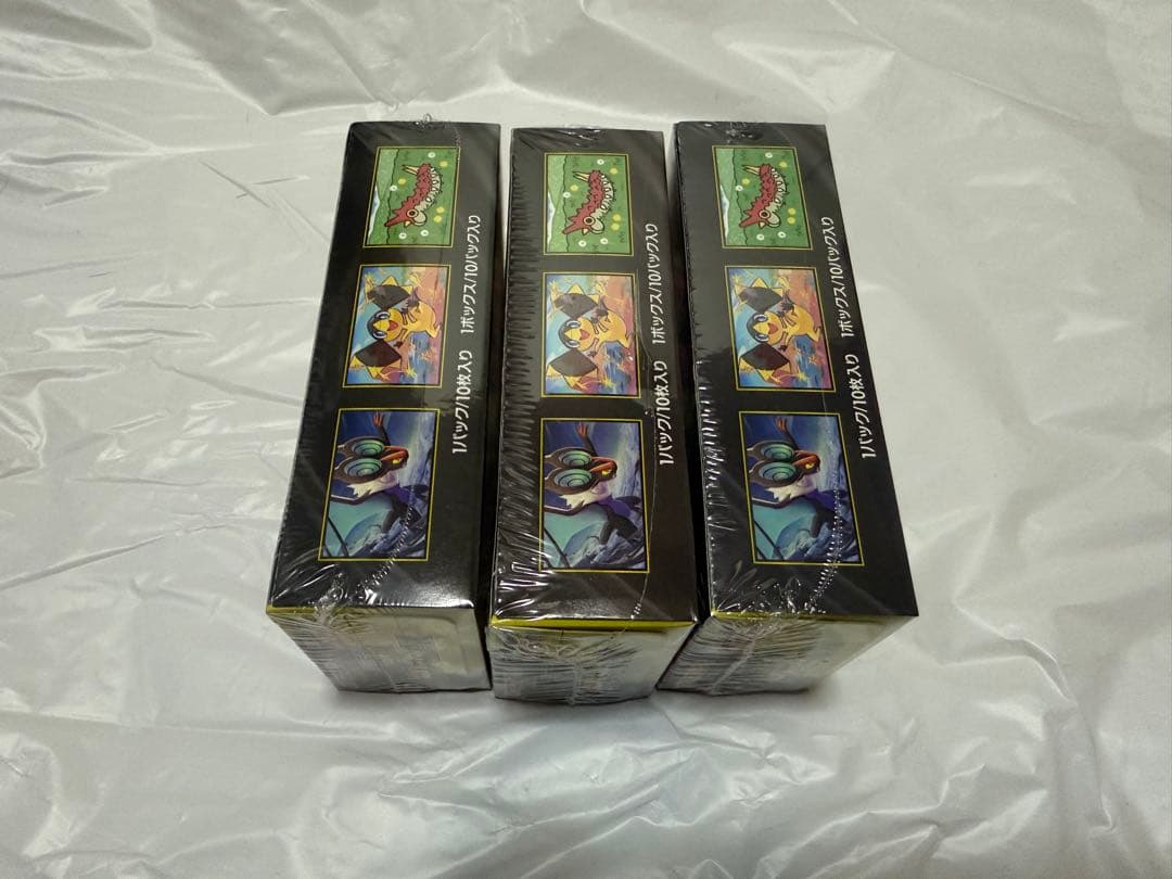 3BOX ポケモンカードゲーム MEGAドリームex シュリンク付き