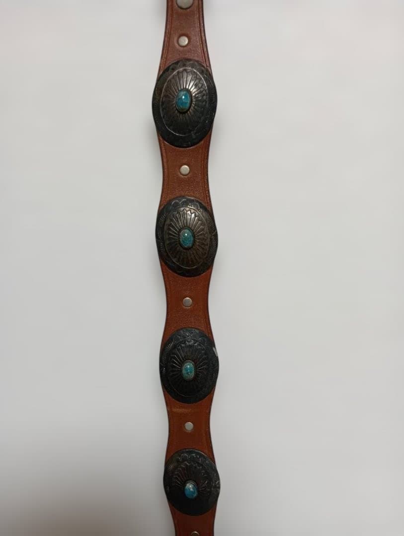 FUNNY　ラウンドナバホコンチョ　ベルト