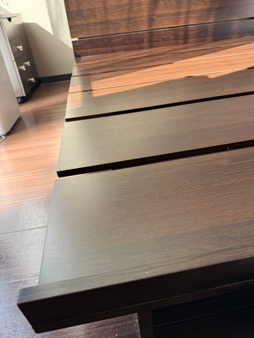 値下げ！LOWYA★ダブル★ベッド★フレーム ★2月いっぱいまで