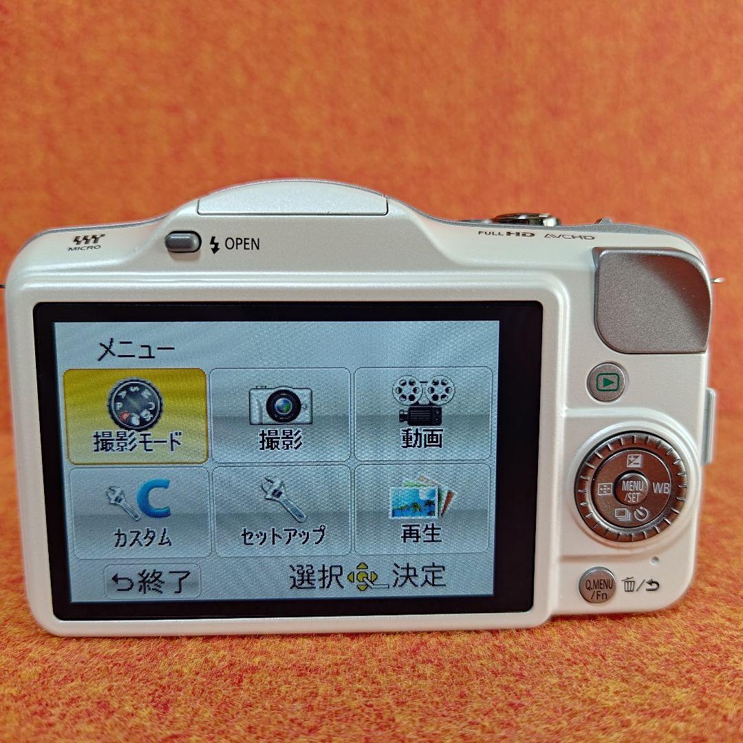 パナソニック/ルミックス/DMC-GF3-W/動作確認済み/付属品あり