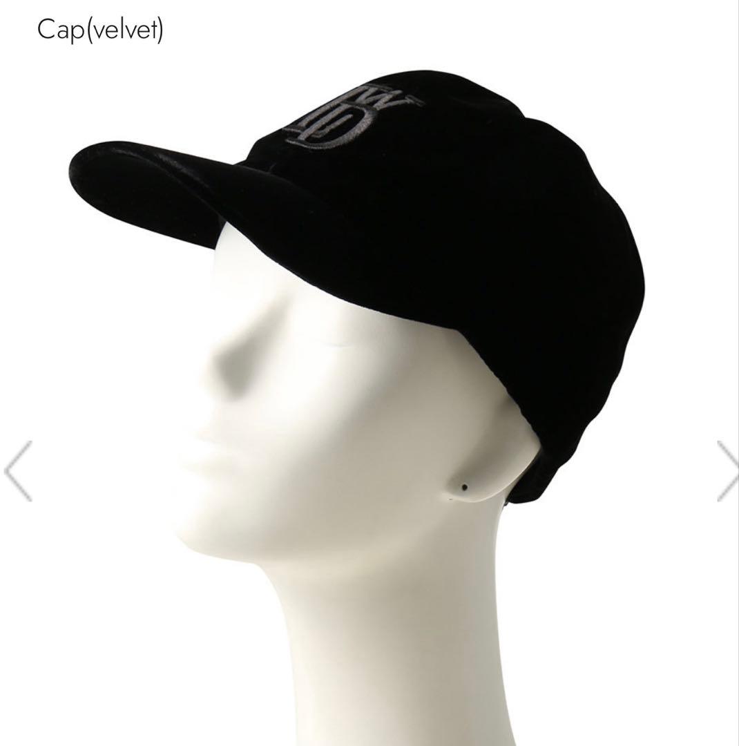 ラドロー　ELLEショップ限定　ベルベットキャップ　黒　新品未使用