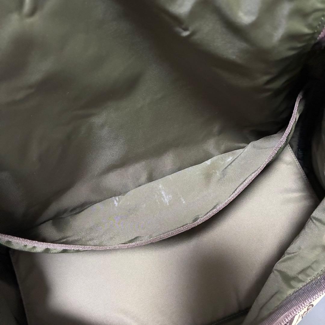 GUCCI グッチ GGキャンバス GG柄 ショルダーバッグ マザーズバッグ 茶