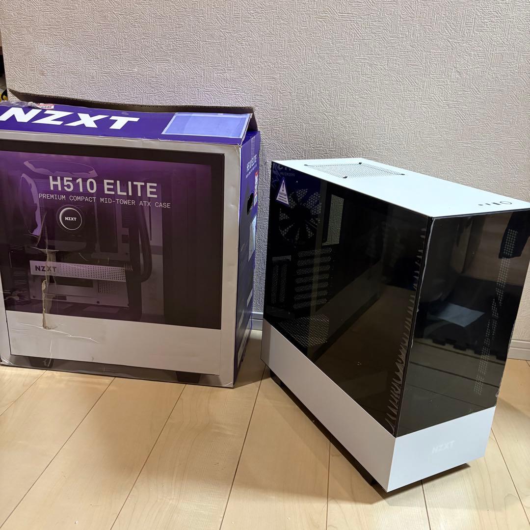 PCケース(自作PC用) NZXT H510 Elite White & Black