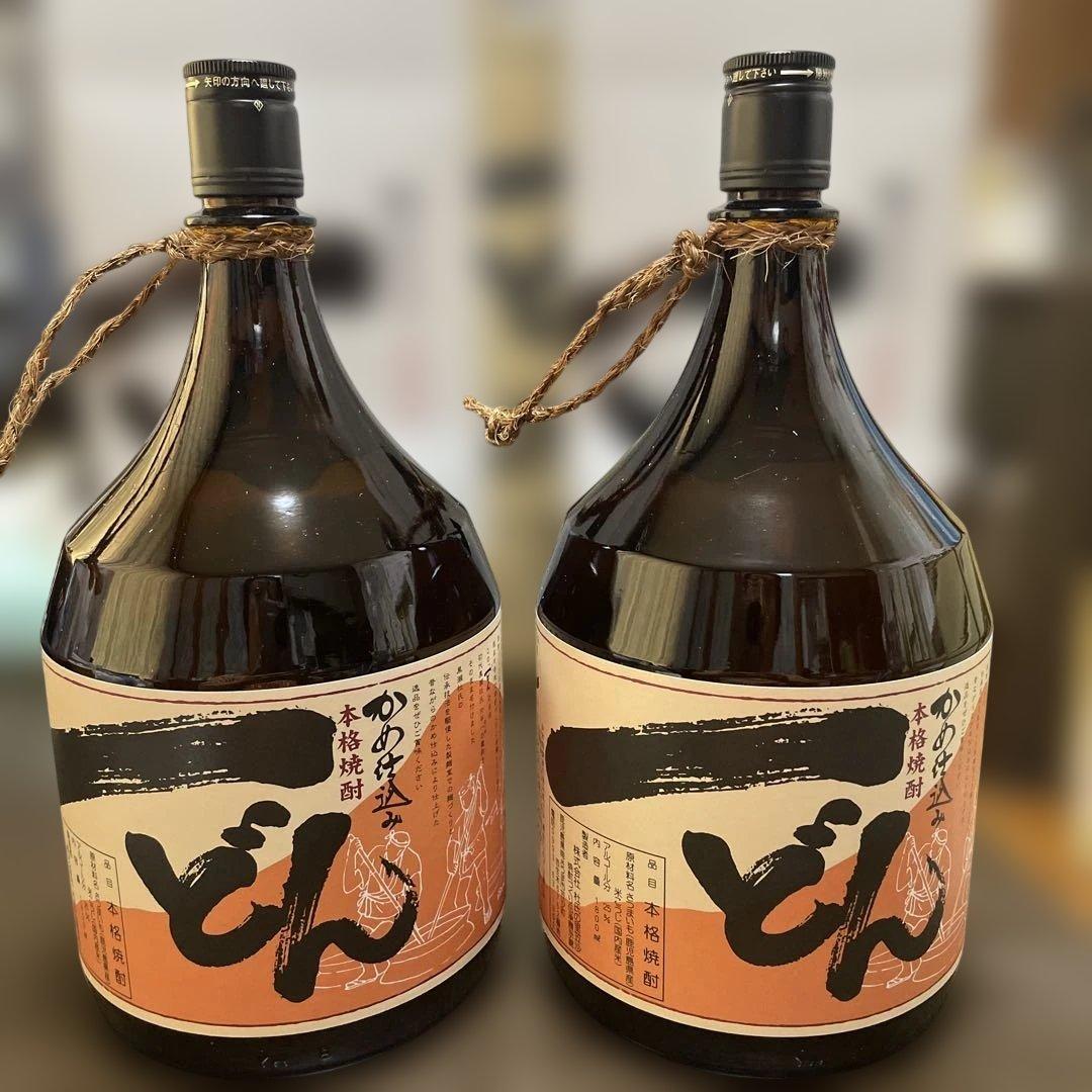 本格焼酎 一どん1800ml2本1組