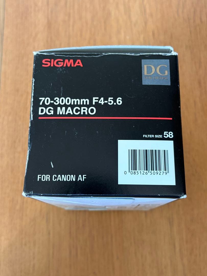 SIGMA 70-300mm F4-5.6 DG MACRO CANON用