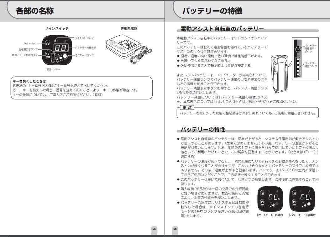 ★清掃済 美品 ブリヂストン アシスト自転車充電器　P5568 B010111