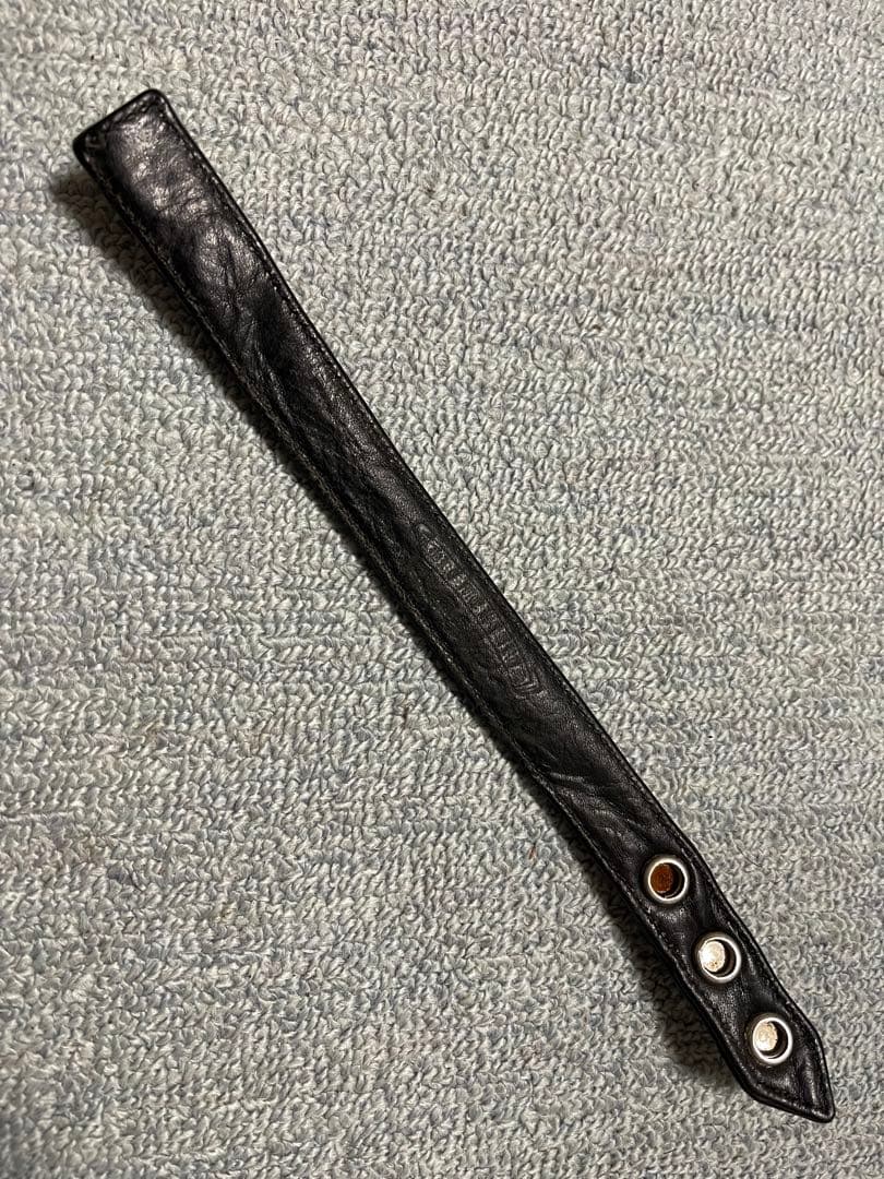 と*様 早いもの勝ち！CHROME HEARTS クロムハーツ　レザーブレスレッ