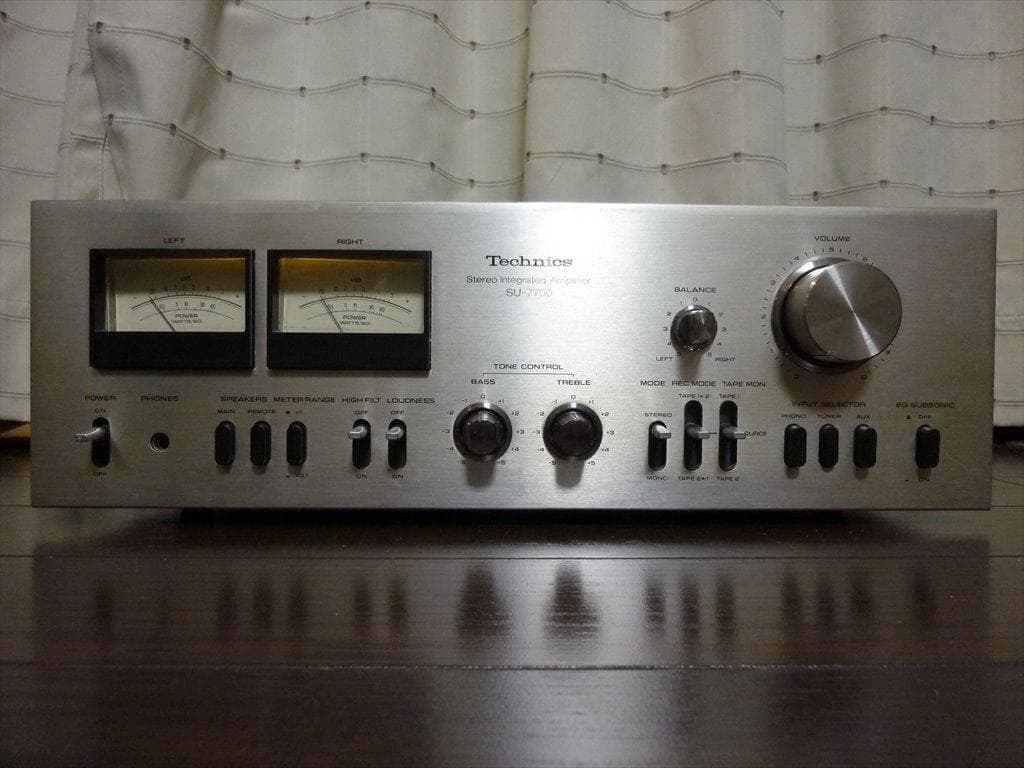 Technics テクニクス プリメインアンプ SU-7700 修理済全機能動作