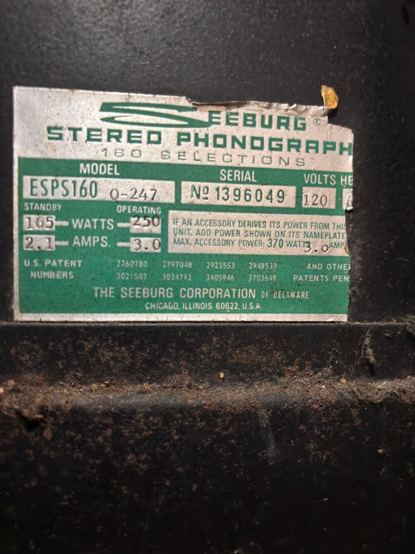その他 Seeburg Stereo Phonograp