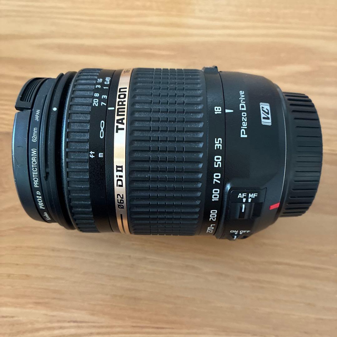 Tamron望遠レンズ18-270㎜