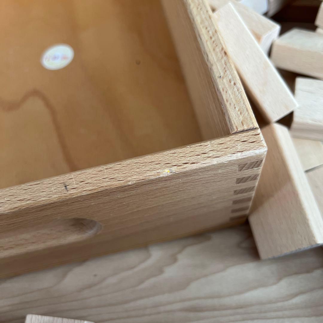 べげもーと！Dusyma 木製 積み木セット ウールレンガ