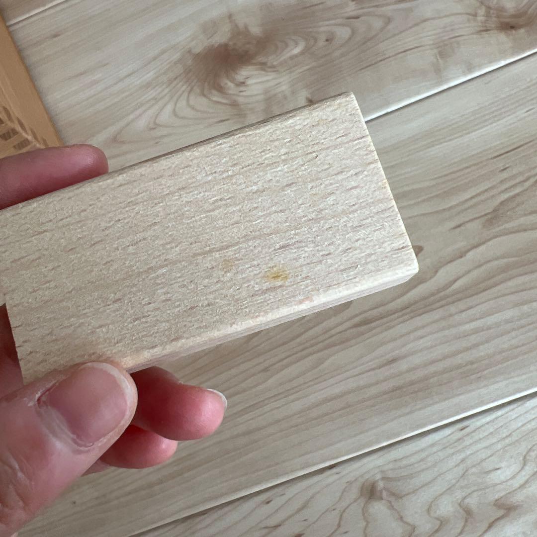 べげもーと！Dusyma 木製 積み木セット ウールレンガ