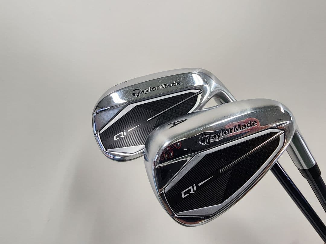 テーラーメイド Qi アイアン AW　SW　カーボンシャフト　2本セット