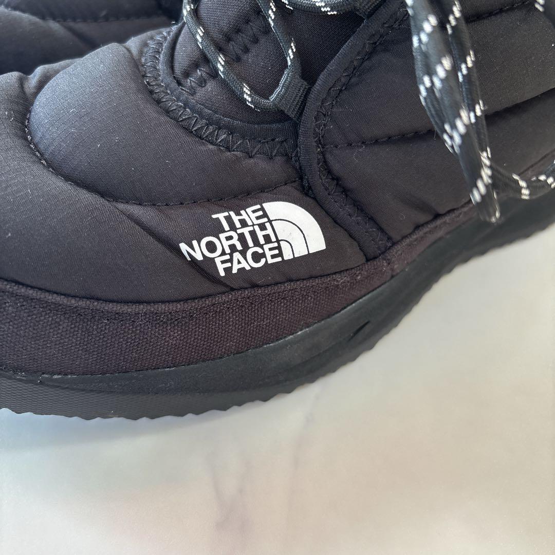 未使用級♡24cm ノース・フェイス ヌプシ チャッカ ブーツ　ブラック