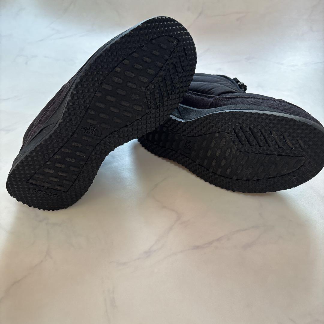 未使用級♡24cm ノース・フェイス ヌプシ チャッカ ブーツ　ブラック