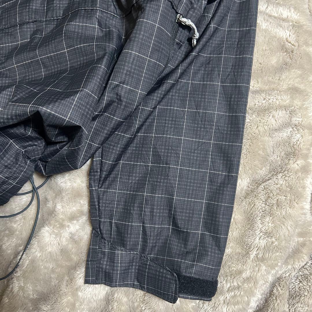 00s Columbia チェック マウンテンパーカshell jacket 黒