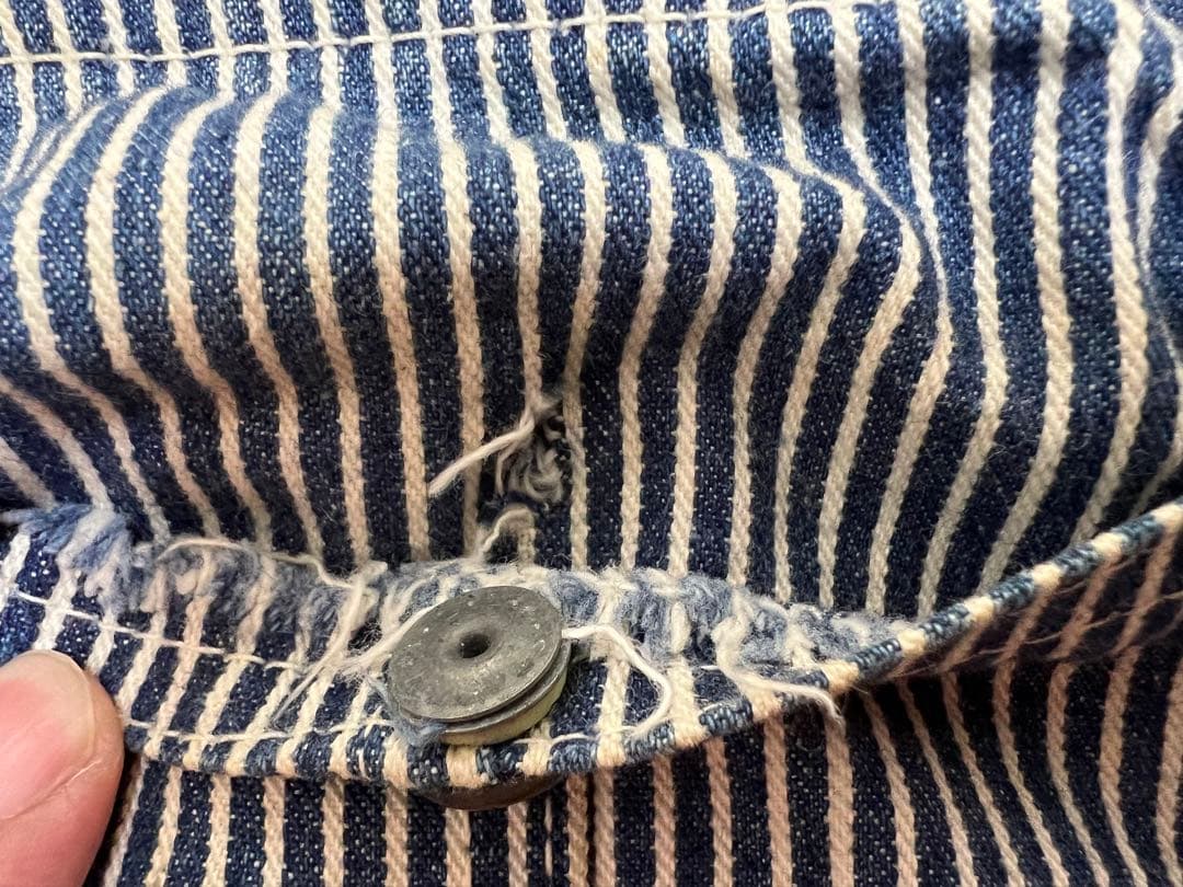 ビッグサイズ 60s BIGMAC オーバーオール ヒッコリー USA製 50s