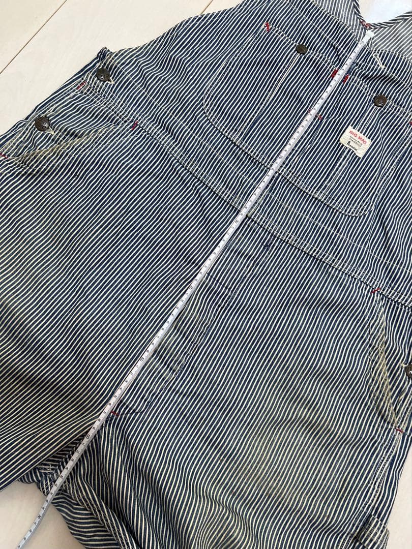 ビッグサイズ 60s BIGMAC オーバーオール ヒッコリー USA製 50s