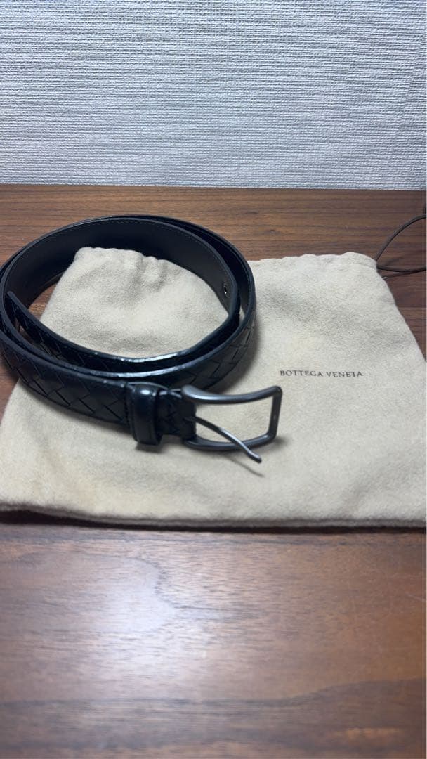 BOTTEGA VENETA レザー メンズ ベルト